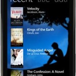 L’application Kindle pour Windows Phone 7 disponible sur la Marketplace