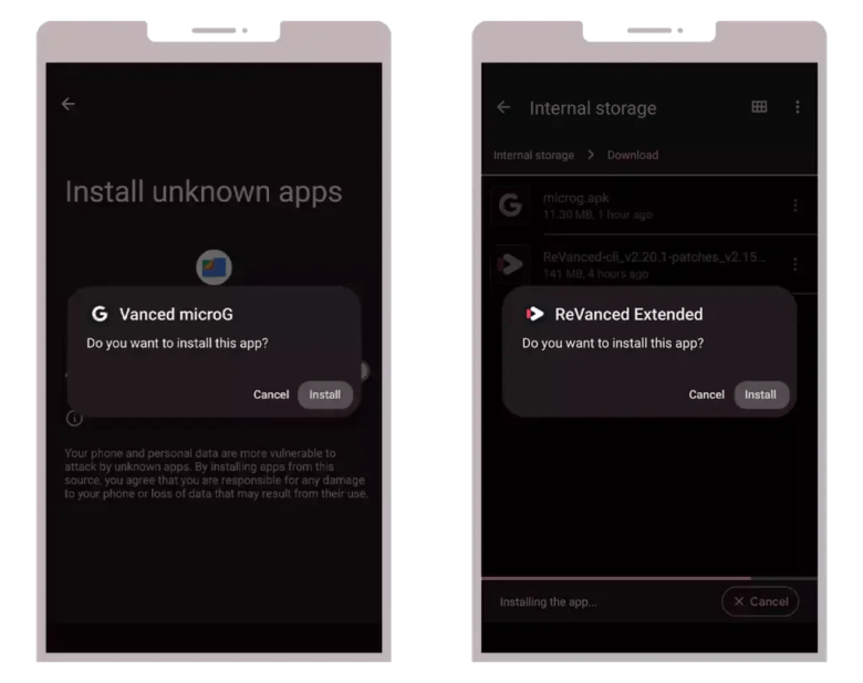 تحميل أفضل نسخة يوتيوب معدّلة 2024 ReVanced Extended APK 19.02 شرح التشغيل 3 تنزيل ReVanced Extended apk
