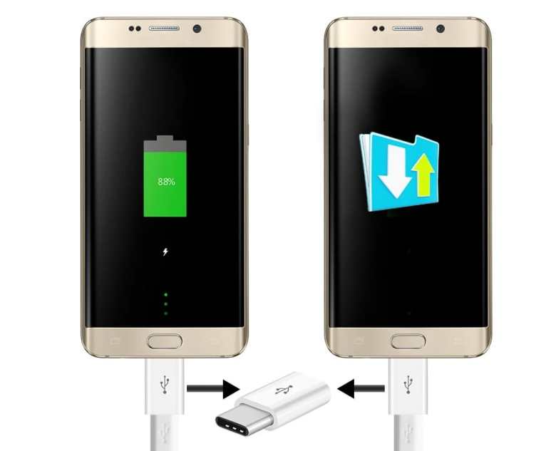 هل يُمكن عمل روت لهاتف اندرويد باستخدام هاتف آخر في 2024؟ الإجابة نعم، هذا ممكن! 3 توصيل هاتف اندرويد بهاتف آخر باستخدام محوِّل OTG USB