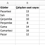 Excel - Kaçıncı Formülü İşlevi & Özellikleri