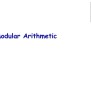PPT - Modular Arithmetic PowerPoint Presentation, Free Download - ID ...