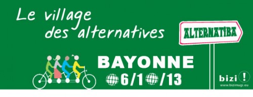 Climat d’urgence à Alternatiba Bayonne le 6 octobre 2013!