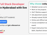 Python Full Stack Developer Course In Hyderabad With Placement