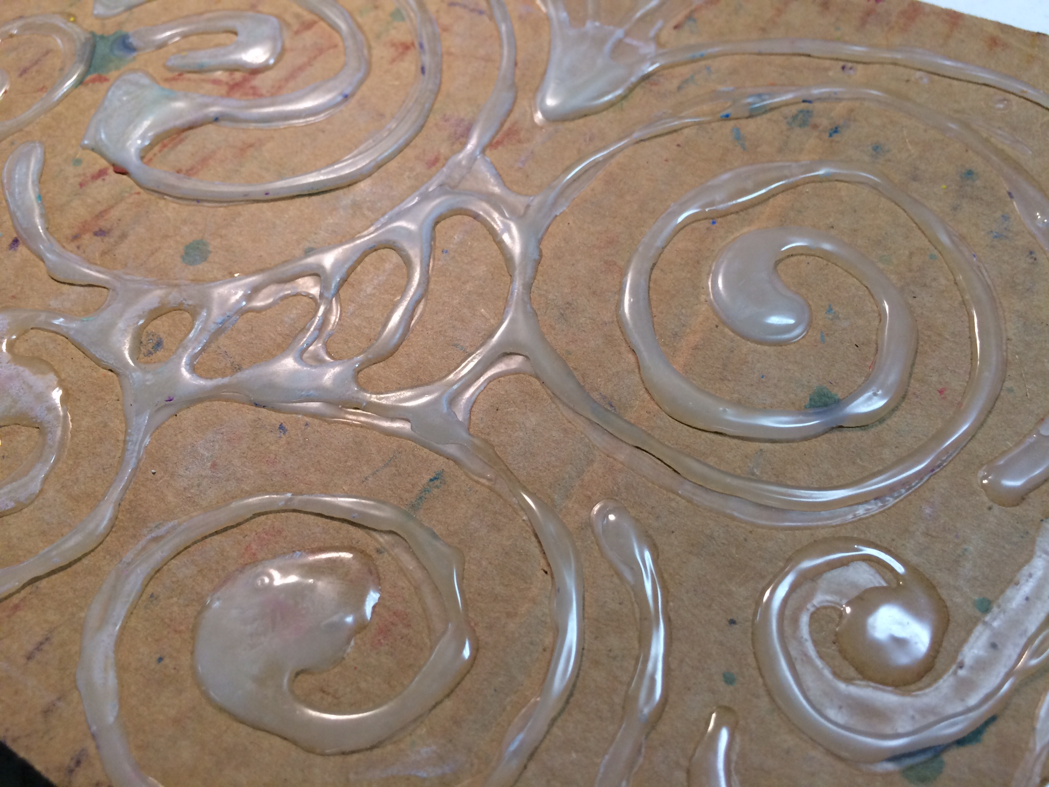 Create your Own Texture Rubbing Plates