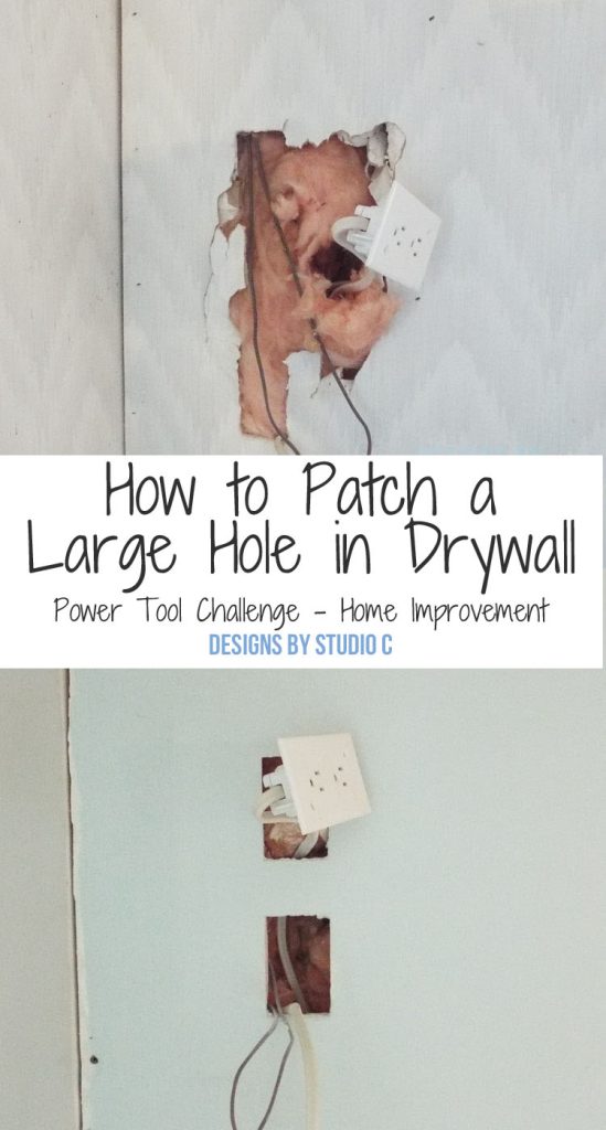 How to Patch a Large Hole in Drywall