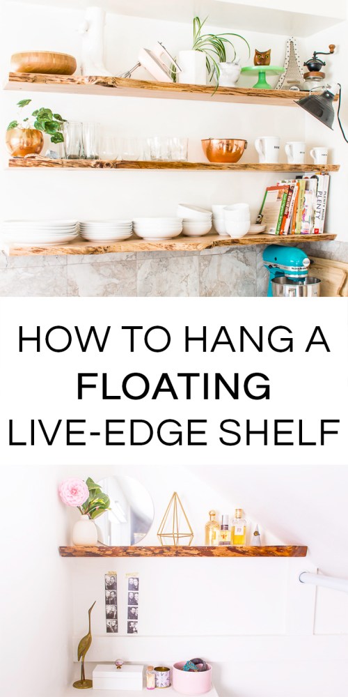 How to Hang Solid Wood Floating Shelves