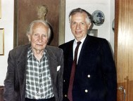 Laurens van der Post and Gerard Gross