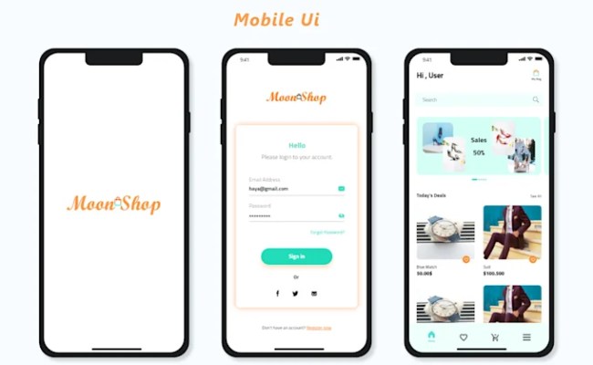 Create Mobile App Ui Ux Design By Hayasalnatour | Fiverr