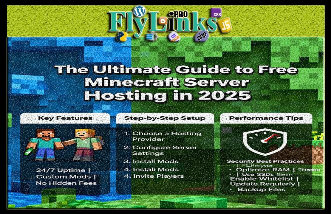 Free Minecraft server hosting 2025