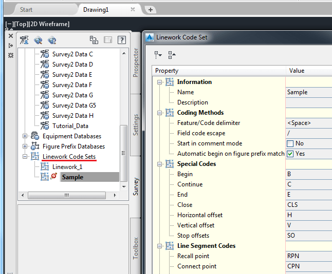 Solved: Need Help Setting Up C3D To Use Survey Codes - Autodesk Community