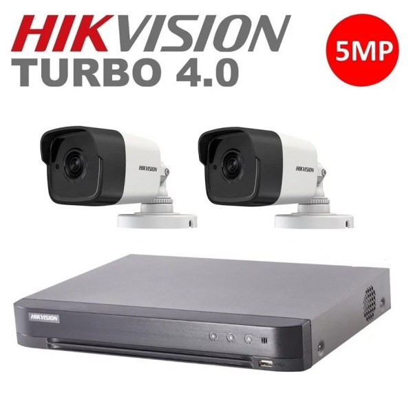 5 Megapixel Complete Set Van 2 Bullet’s + 1TB HDD