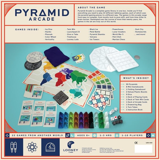 Kickstarter Tabletop Alert: 'Pyramid Arcade' - GeekDad