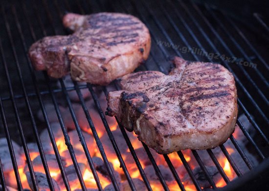 grilled pork chops with alton brown s pork chop brine grilling24x7grilling24x7 grilled pork chops with alton brown s pork chop brine grilling24x7grilling24x7