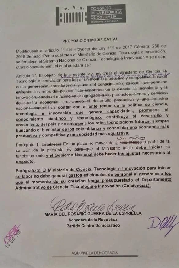 Ministerio de Ciencia