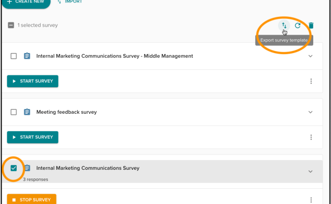 Export Surveys – Vevox Helpsite