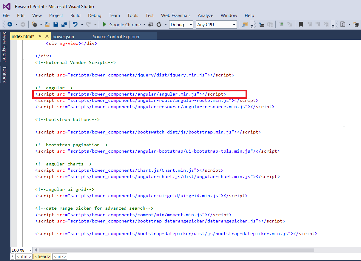 J   avascript - How do I configure bower with Visual Studio? - Stack 