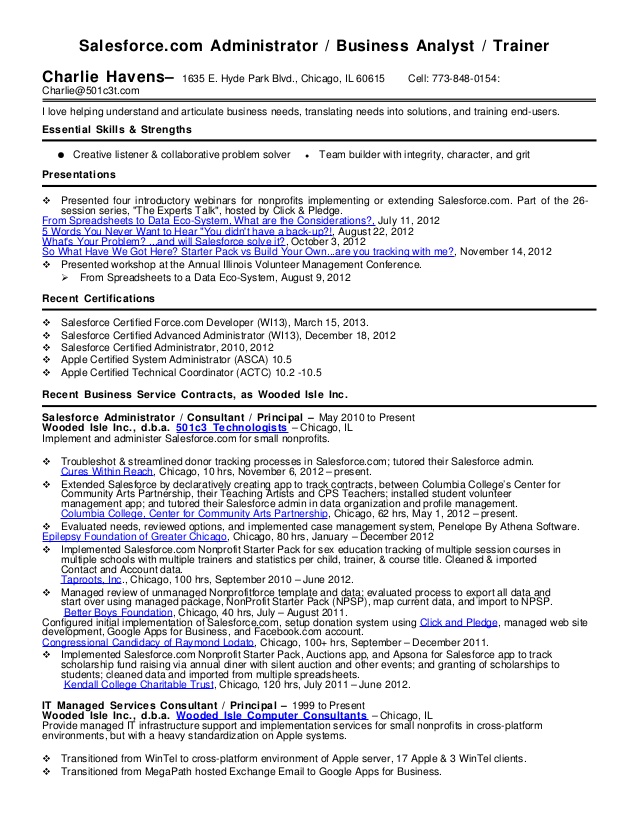 Sales Administrator Resume