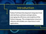 Skills For Python Full Stack Developer Pptx