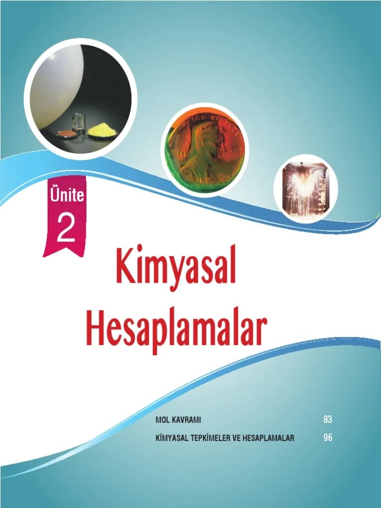 2 Kimyasal Hesaplamalar | PDF