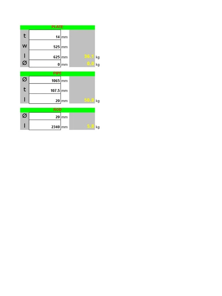 Agirlik Hesap | PDF