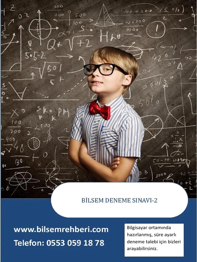 Bilsem-Deneme-sinavi 2 2015 2016 Guncellenmis | PDF