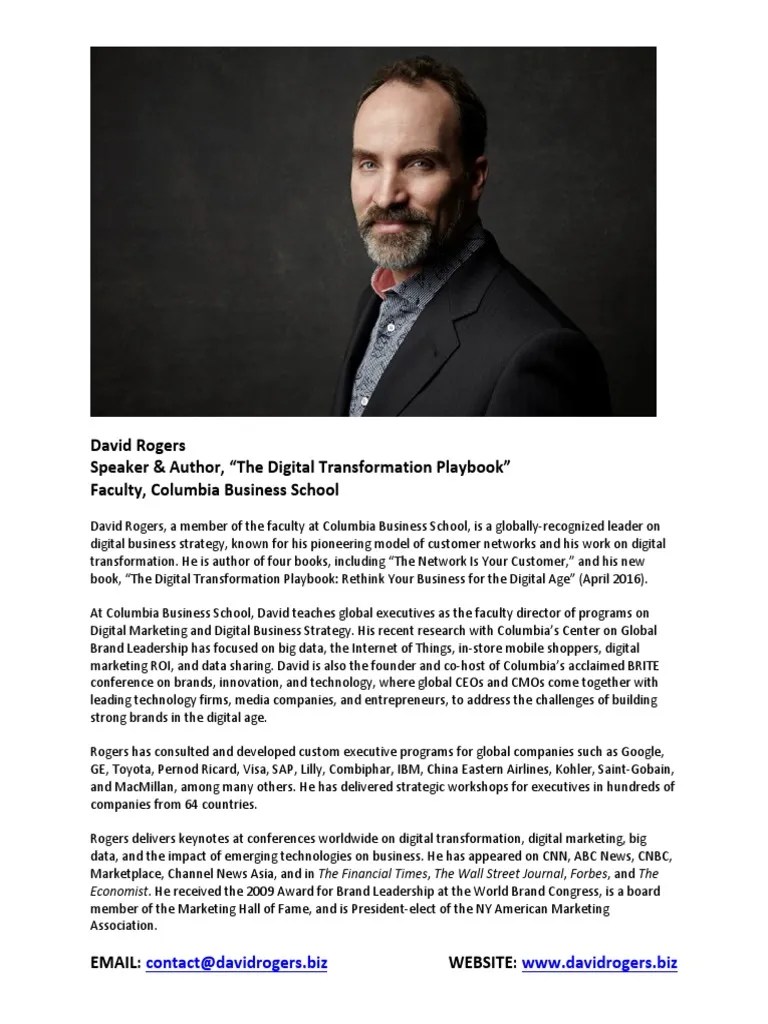 Digital Transformation Playbook | PDF | Innovation | Strategic Management