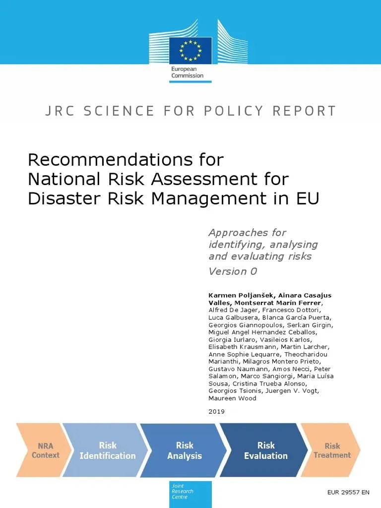 Eu Risks Overview | PDF | Risk Management | Risk Assessment