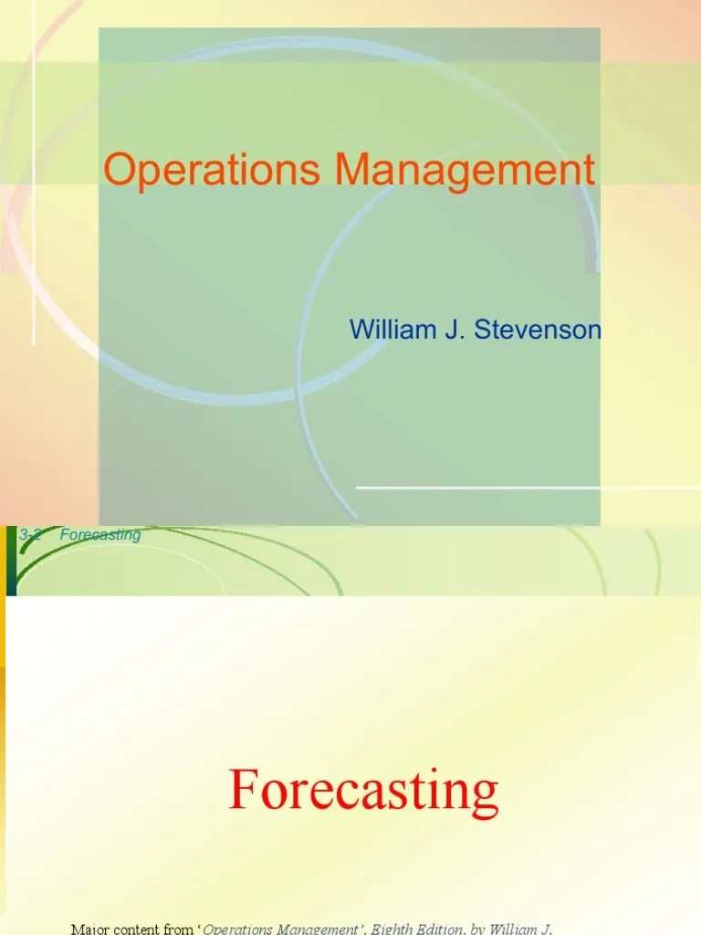 05-Forecasting V3 | PDF | Forecasting | Errors And Residuals