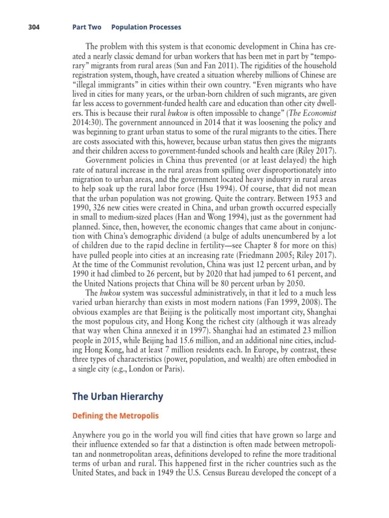 Population An Introduction To Concepts And Issues | PDF | City ...