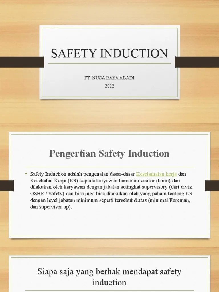 Bahan Presentasi Induksi | PDF