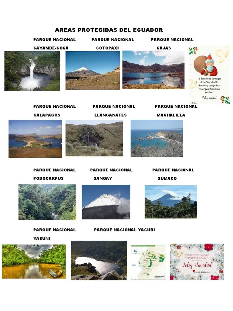 Areas Protegidas Del Ecuador 2 | PDF