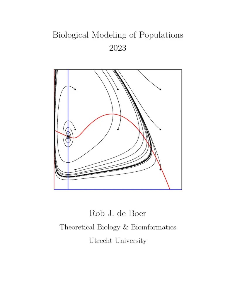 Biological Modeling Of Populations | PDF | Equations | Differential ...