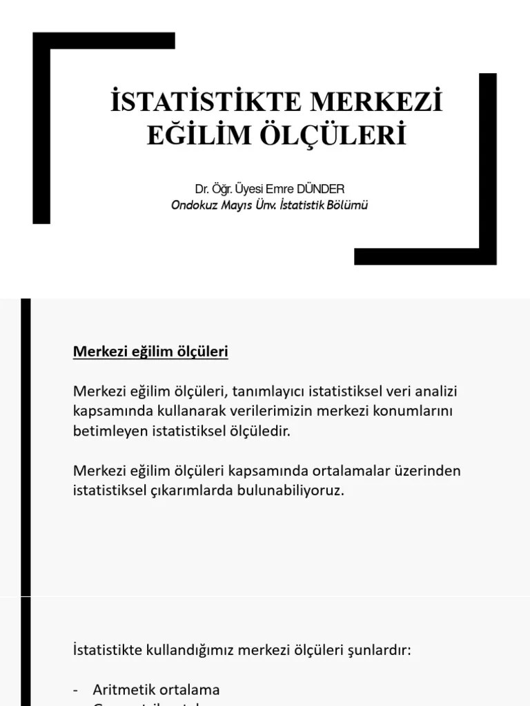 Hafta Ders Not | PDF
