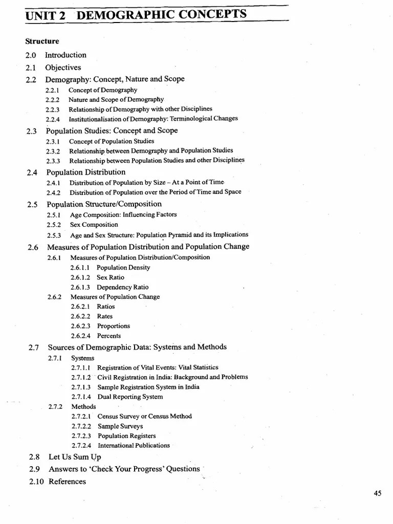 Demography | PDF | Demography | Sociology