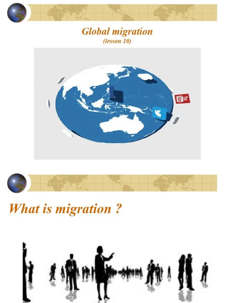 Global Migration Report | Download Free PDF | Human Migration | Immigration