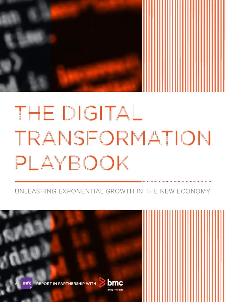Digital Transformation Playbook Guide To Unleashing Exponential Growth ...