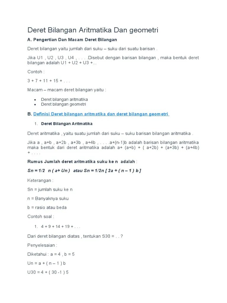 Contoh Aritmatika | PDF