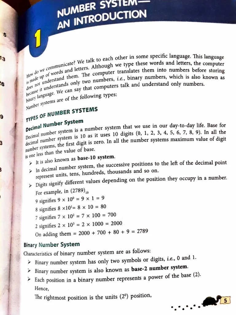 Number System Chapter | PDF | Arithmetic | Theory Of Computation