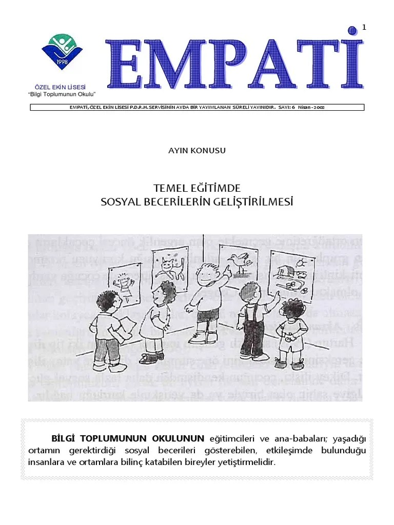 Sosyal Beceri | PDF