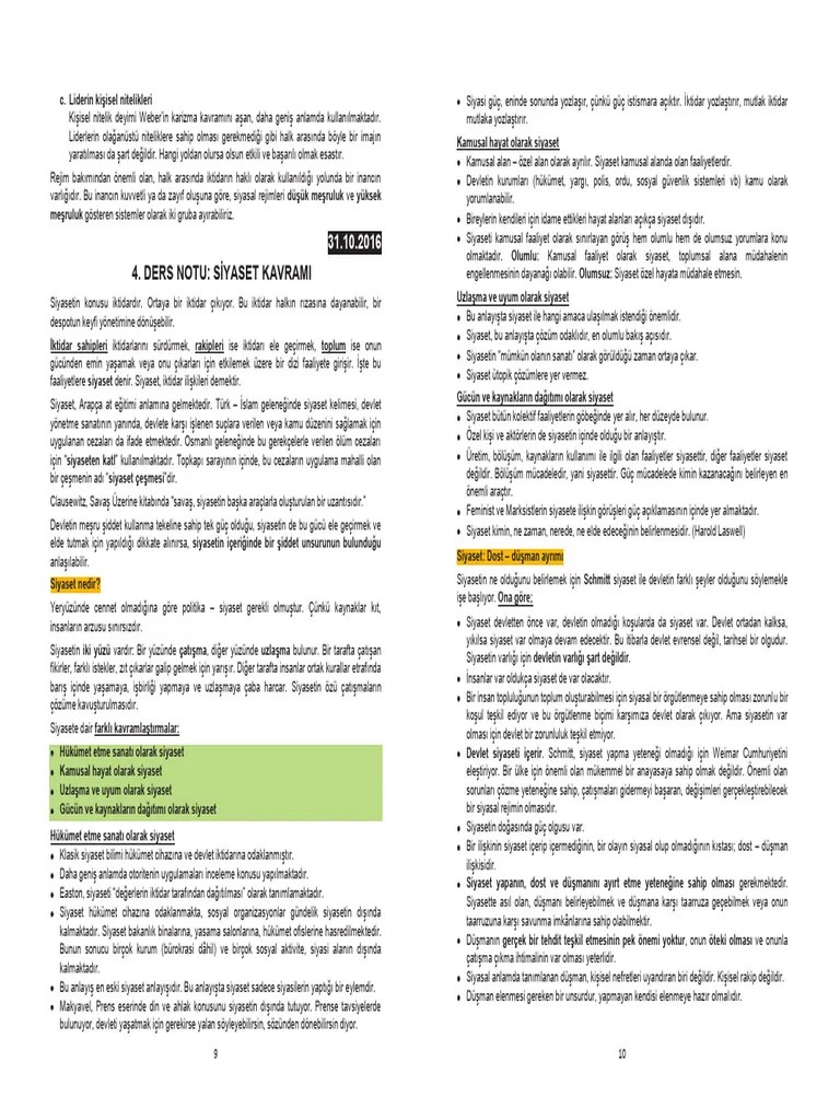 Public Policy Second Semester Ders-Notlari-AUHF-Turgay-Ders-Notu ...