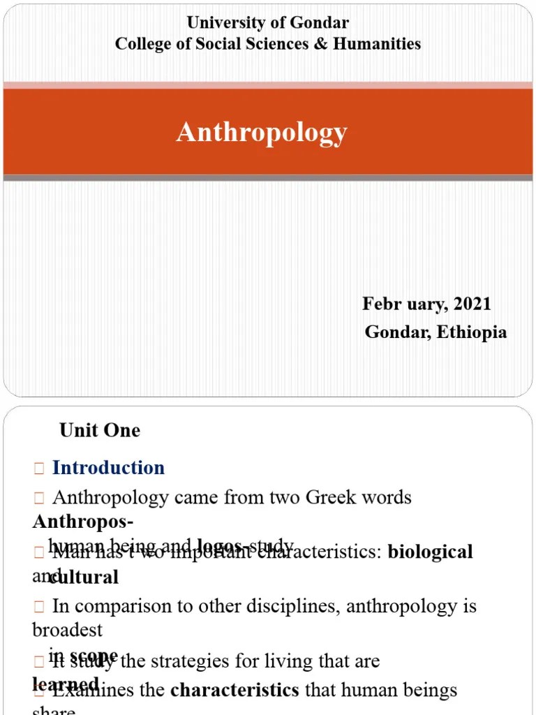 Anthropology | PDF | Family | Anthropology