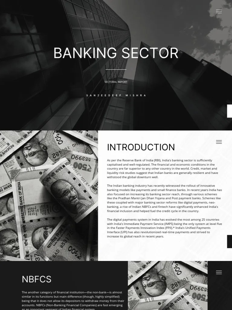 Banking Sector | PDF | Reserve Bank Of India | Capital Adequacy Ratio