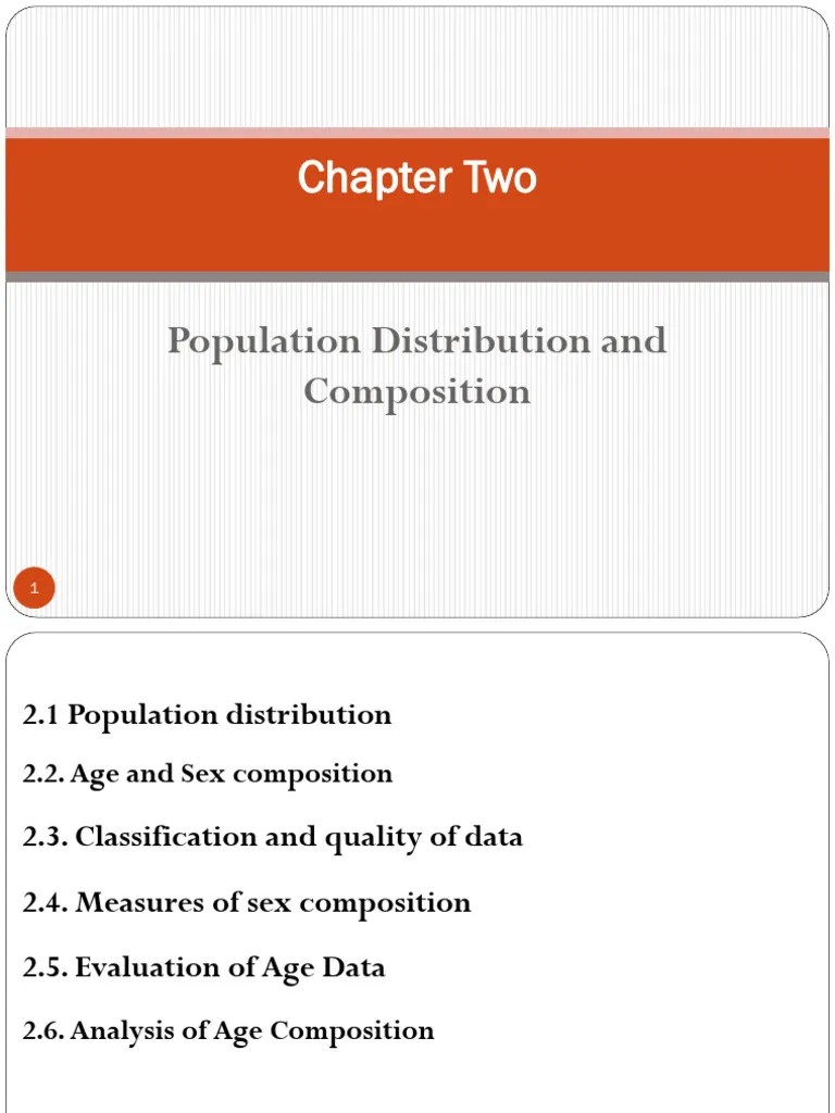 Demography (CH 2) | PDF | Demography