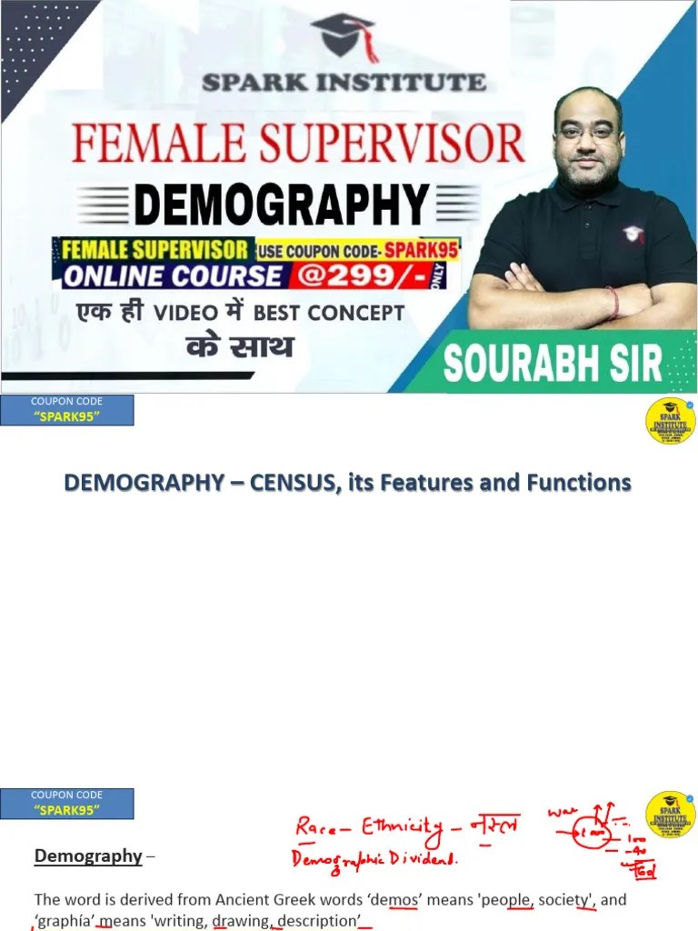 Demography | PDF | Demography | Economies
