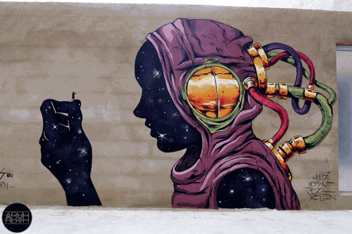 Animations of Street Art by ABVH