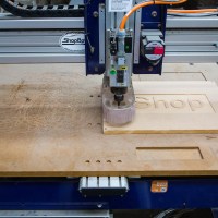 The Bed is where the cutting happens - and where you will attach your piece to be milled.