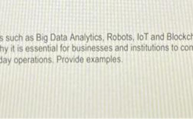 Solved QUESTION 12 Explain How Emerging Technologies Such As | Chegg.com