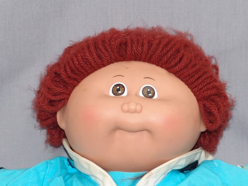 Cabbage patch doll... WHY ME... WHYYYYYYYYYYYYYYYY