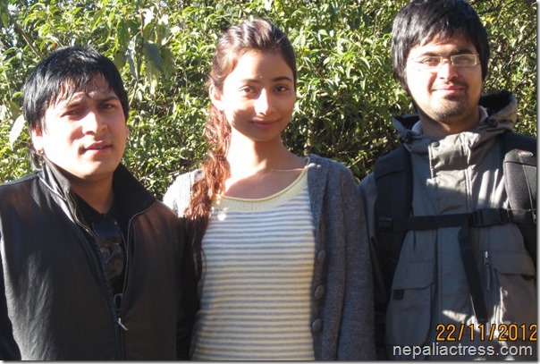 binita with directors saurav dhakal and niranjan pandey binita with directors saurav dhakal and niranjan pandey