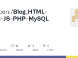 Github Rediceni Blog Html Css Js Php Mysql